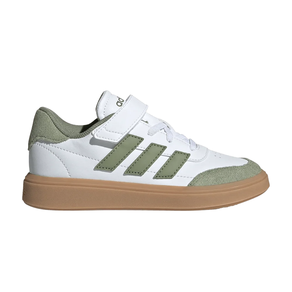 Кроссовки Adidas CourtBlock C 'White Tent Green Gum'