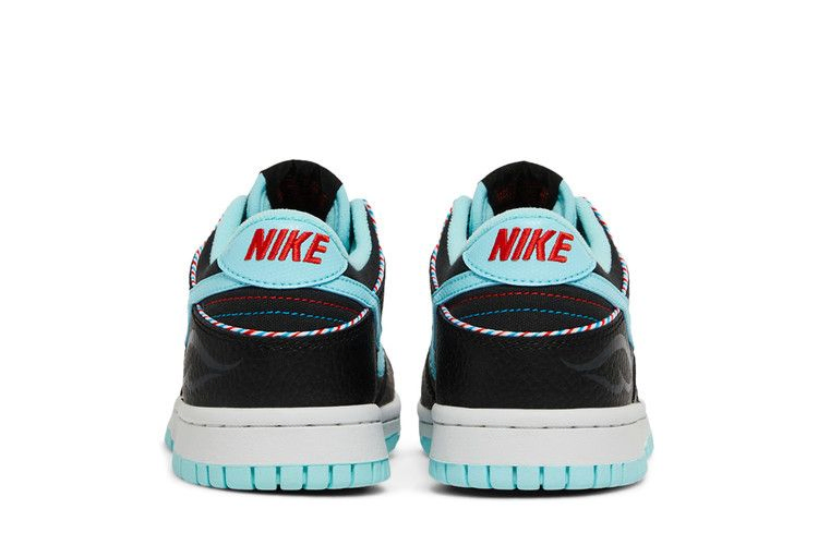 Кроссовки Nike Dunk Low SE GS 'Barber Shop - Black'