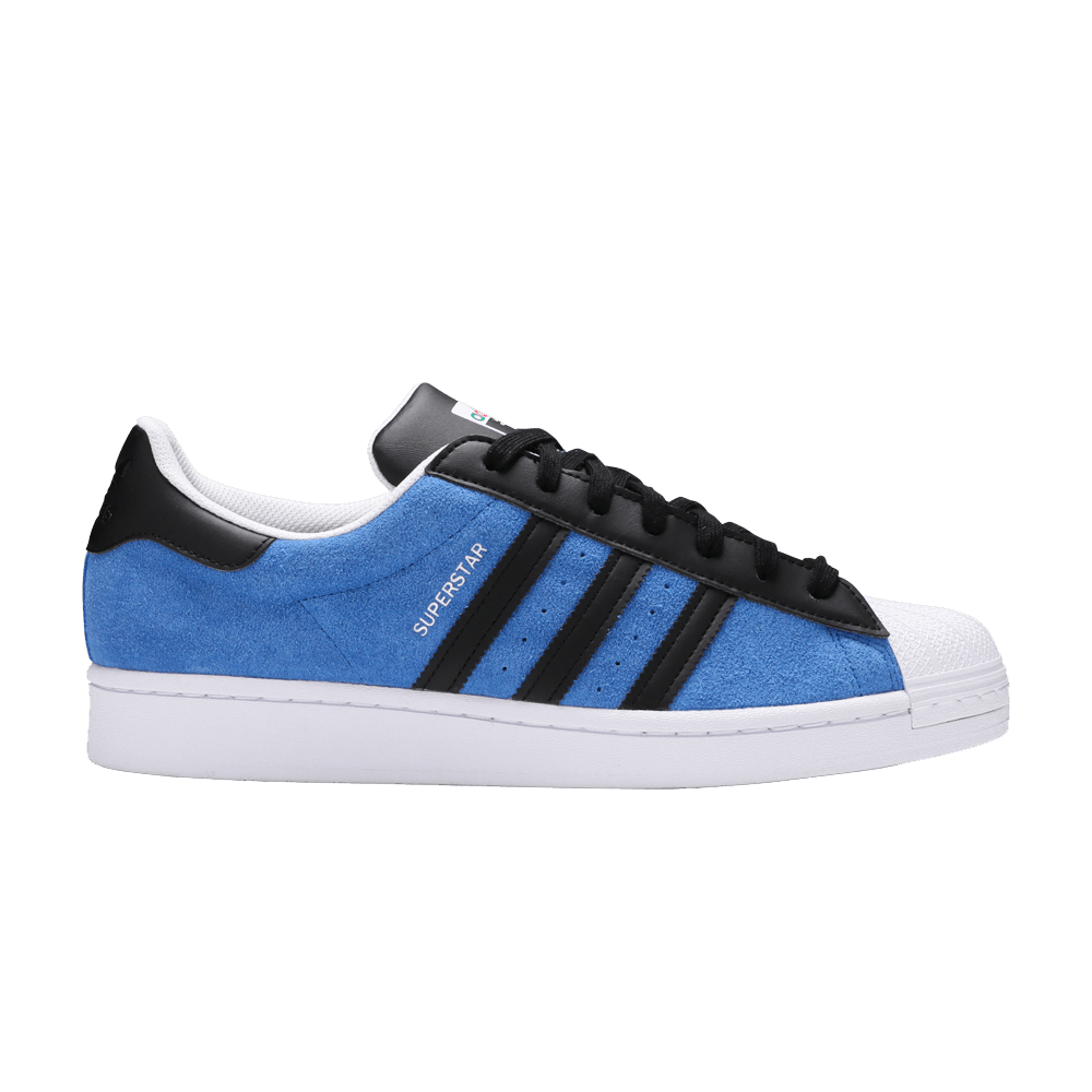 Кроссовки Adidas Superstar 'Blue Core Black'