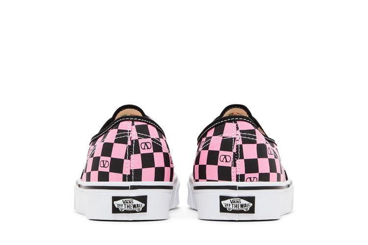 Кроссовки Vans Valentino Garavani x Authentic Checkerboard 'Pink'