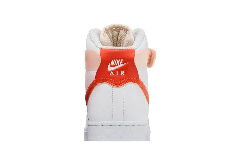 Кроссовки Nike Wmns Air Force 1 High 'White Orange Pearl'