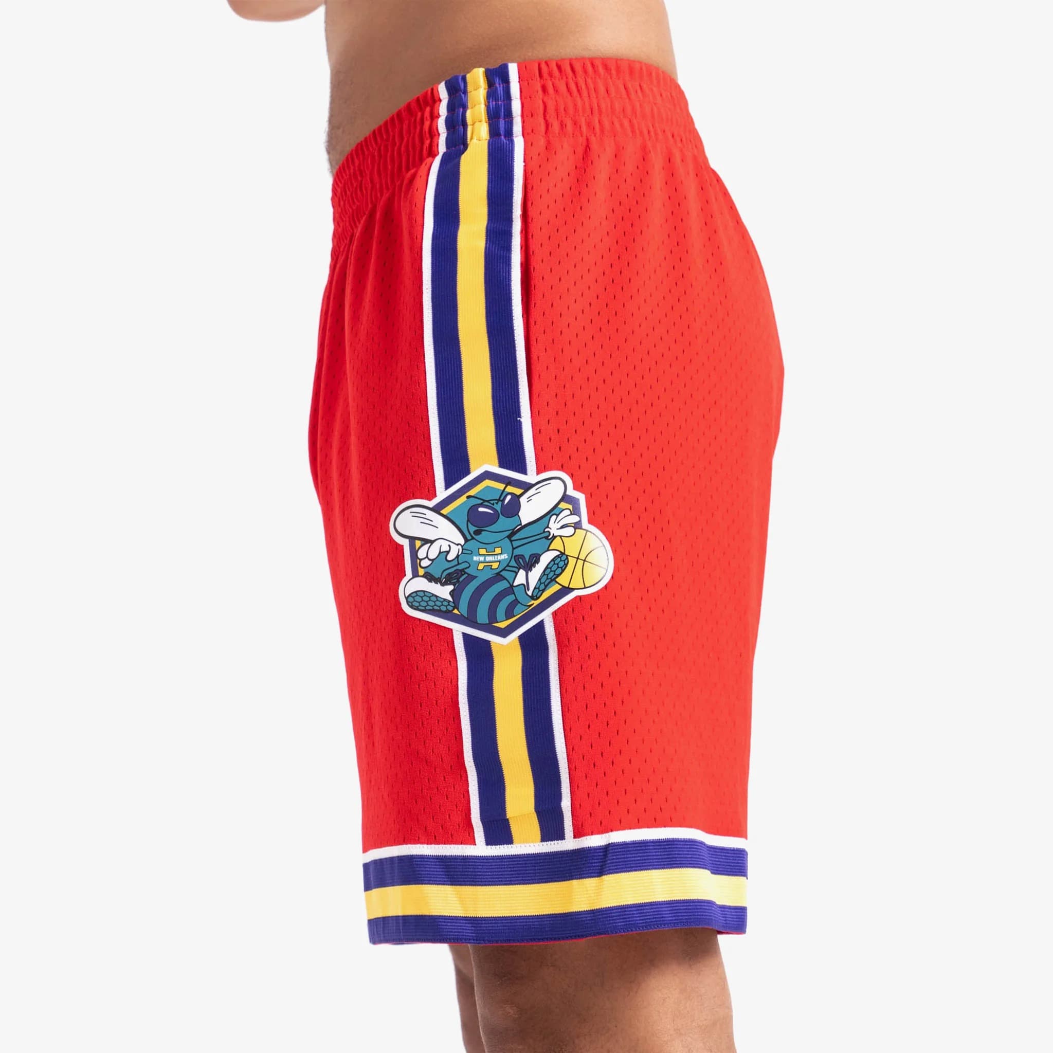 Mitchell-Ness-Oklahoma-City-Hornets-Valentines-Day-Swingman-NBA-Shorts-5