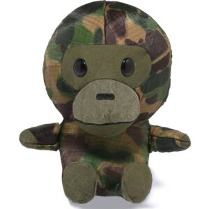 BAPE-Kids-x-Readymade-ABC-Camo-Baby-Milo-Plush-Doll-S-Army-Green-300x300