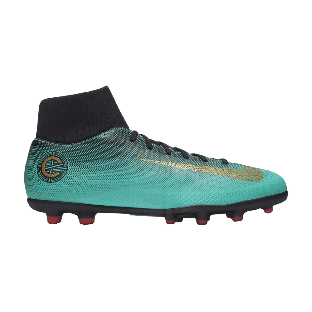 Krossovki-Nike-Mercurial-Superfly-6-Club-CR7-FG-MG-Clear-Jade