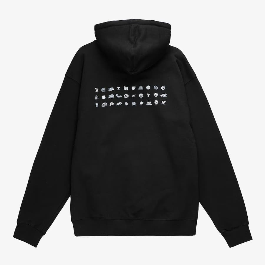 Худи Mitchell & Ness Hank Willis Thomas x B-R Black NBA Pullover Hoodie