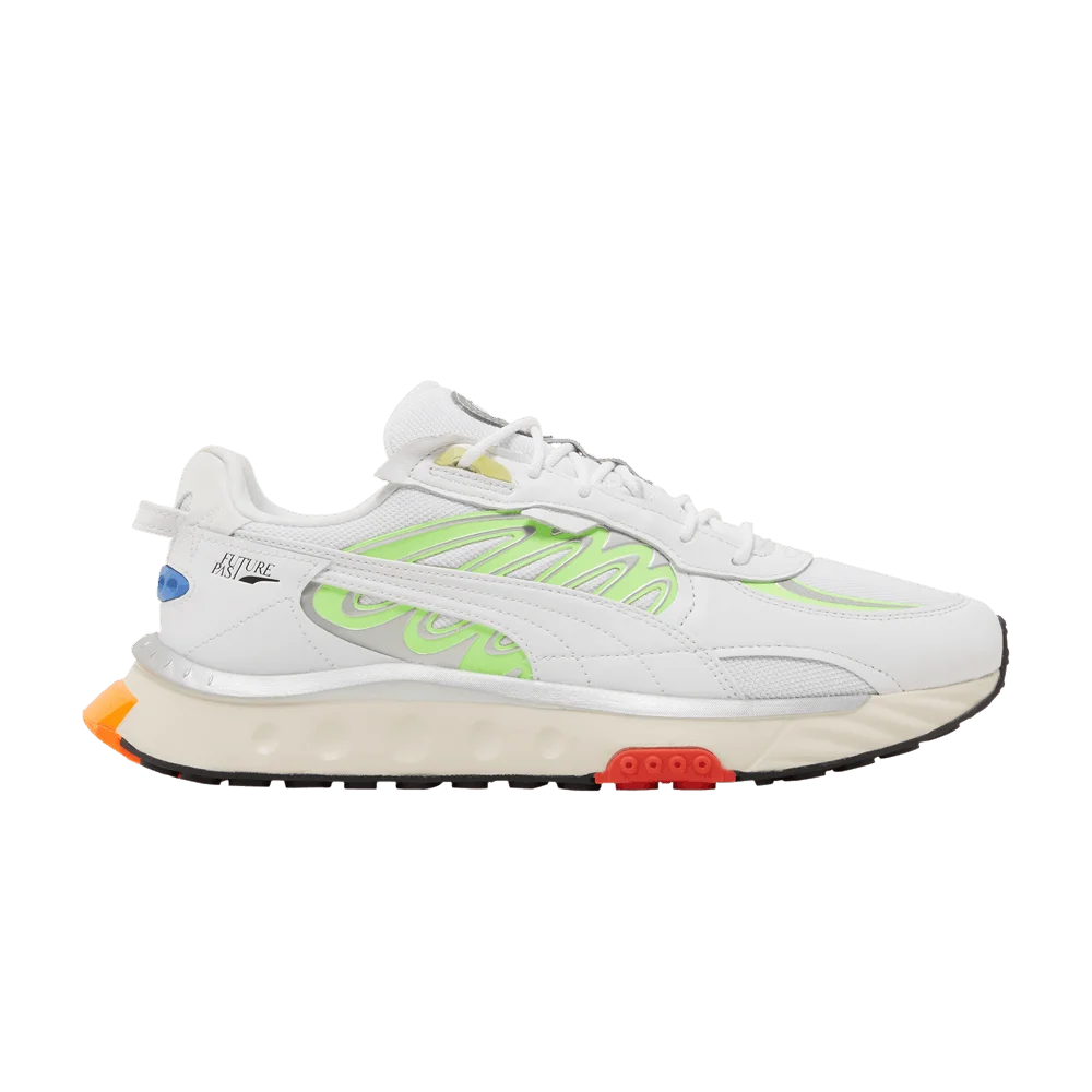 Krossovki-Puma-Wild-Rider-Techno-White-Green-Glare