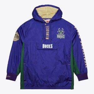 Mitchell-Ness-Purple-Milwaukee-Bucks-Team-OG-2.0-Vintage-Logo-Anorak-Quarter-Zip-Hoodie-Windbreaker-Jacket-300x300