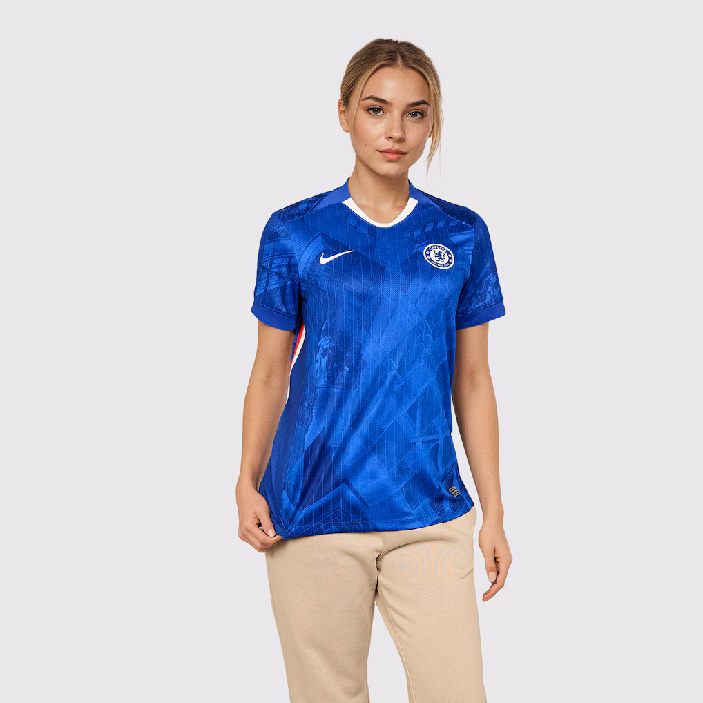 Женское футбольное джерси Chelsea Nike Home Stadium Shirt 2025-26