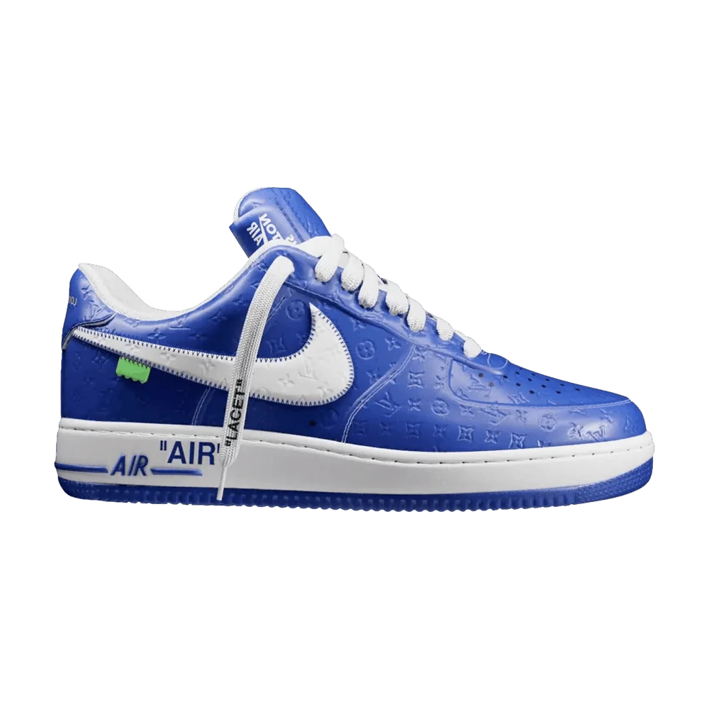Krossovki-Louis-Vuitton-x-Nike-Air-Force-1-Low-Team-Royal-Friends-Family