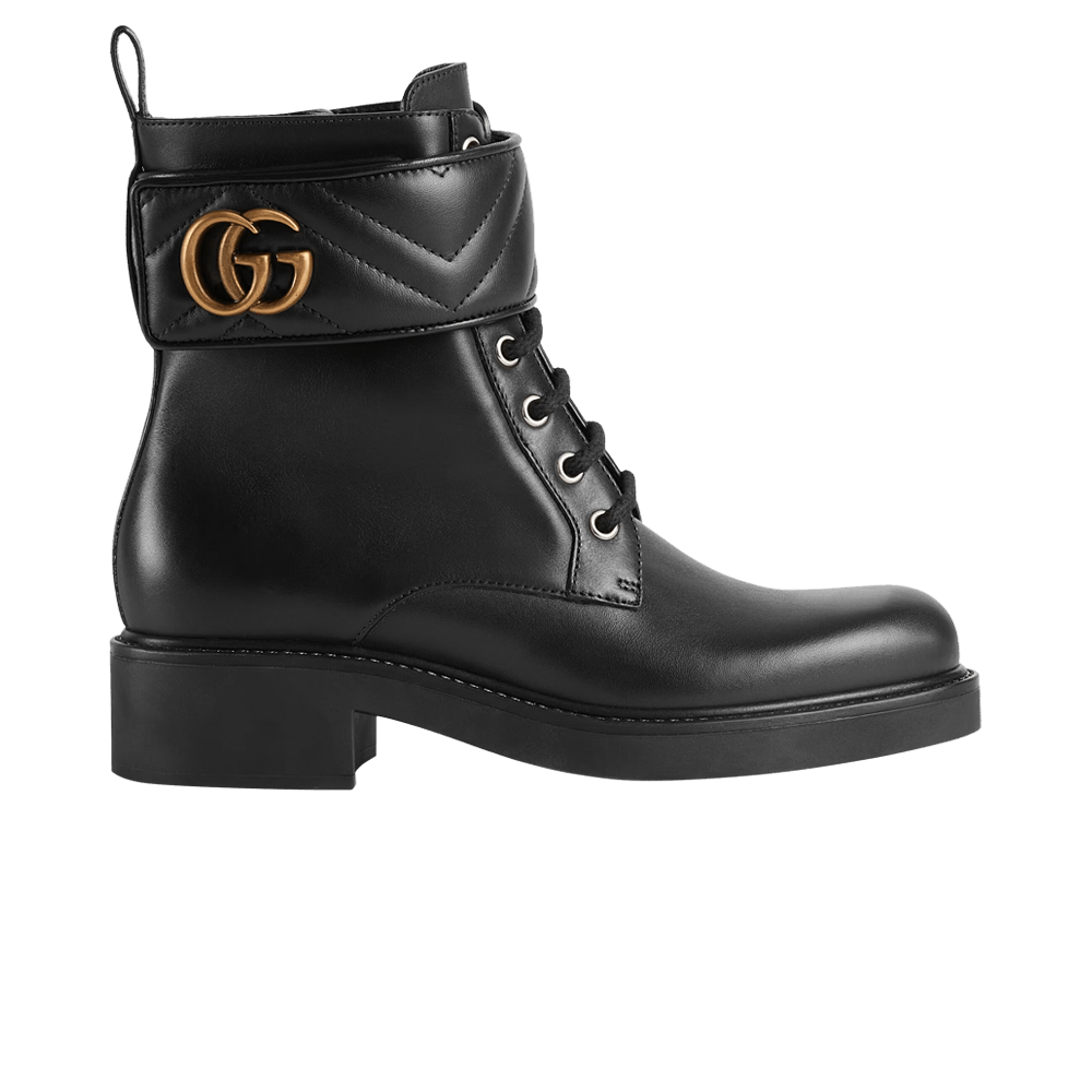 Кроссовки Gucci Wmns Ankle Boot 'Double G - Black'