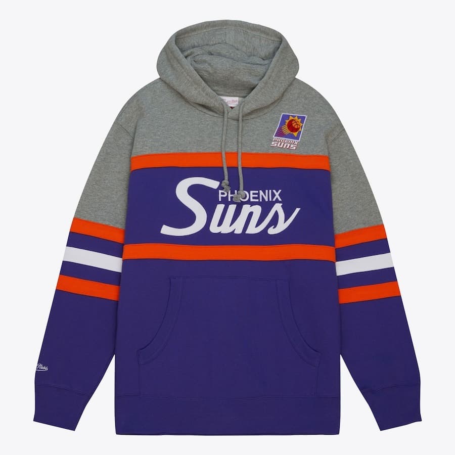 Худи Mitchell & Ness Purple Phoenix Suns Head Coach Pullover Hoodie