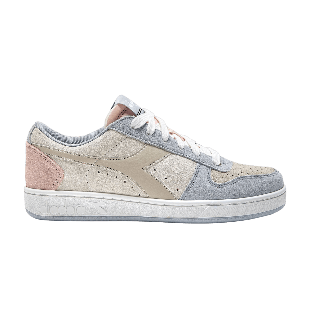 Кроссовки Diadora Wmns Magic Basket Low Suede 'Arctic Ice Whisper White'