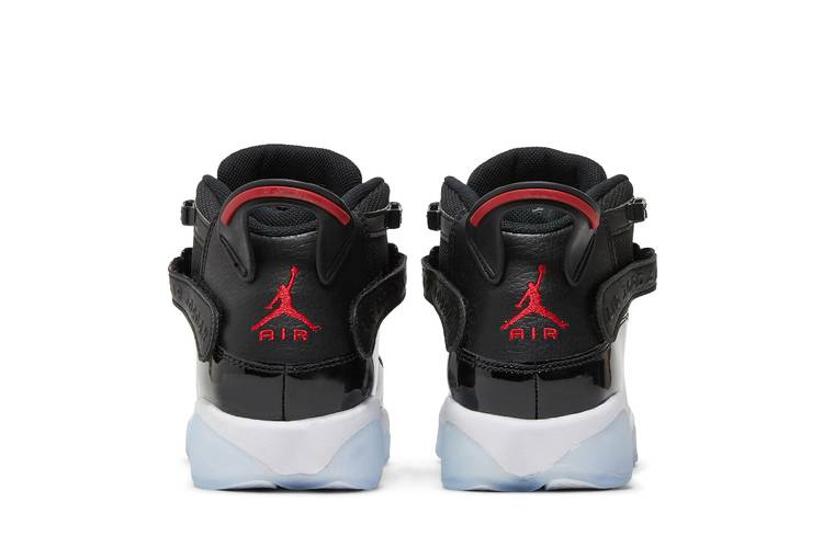 Кроссовки Air Jordan 6 Rings GS 'Black Gym Red'