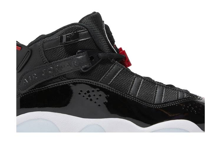 Кроссовки Air Jordan 6 Rings GS 'Black Gym Red'
