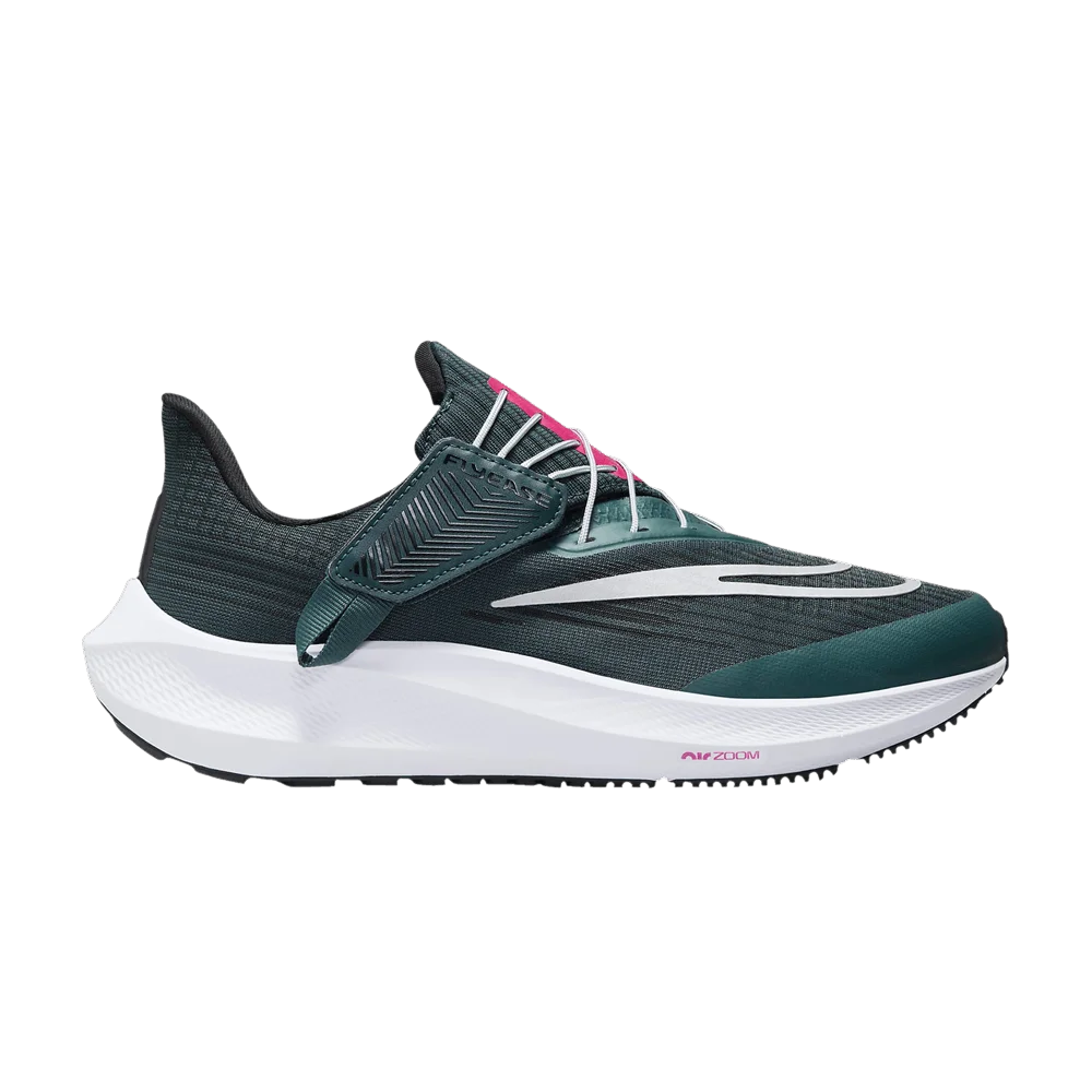 Krossovki-Nike-Wmns-Air-Zoom-Pegasus-39-FlyEase-Deep-Jungle-Metallic-Silver