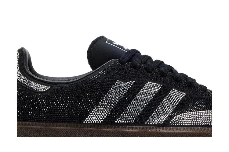 Кроссовки adidas Wmns Samba OG 'Black Silver Rhinestones'