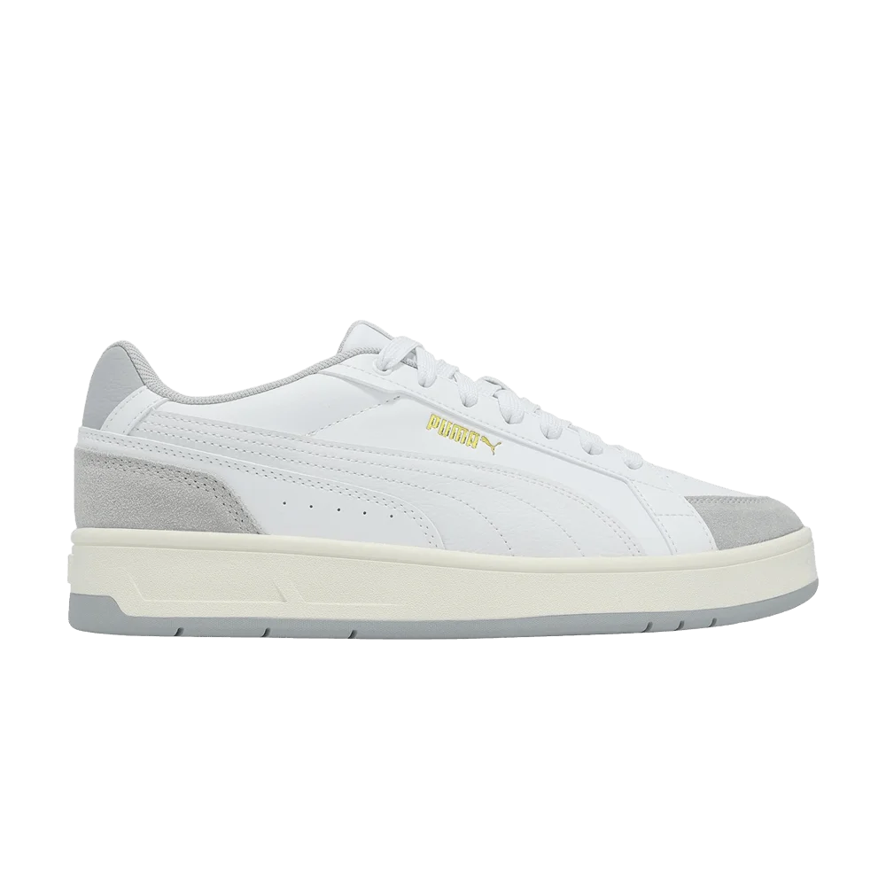 Krossovki-Puma-Court-Classico-Sport-White-Cool-Light-Grey