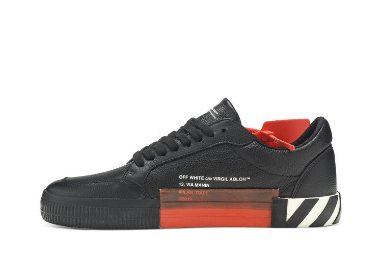 Кроссовки Off-White Vulcanized Low 'Black White'