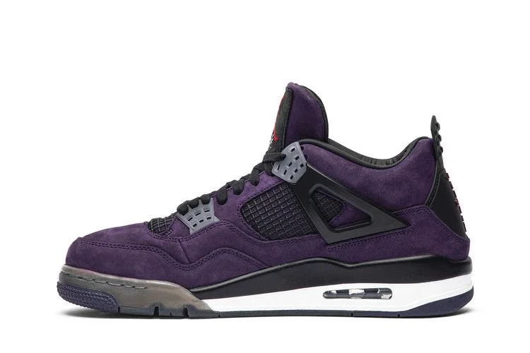 Krossovki-Travis-Scott-x-Air-Jordan-4-Retro-Purple-Suede-White-Midsole-Friends-Family-2