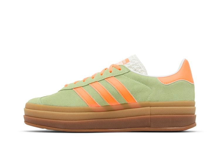 Кроссовки adidas Wmns Gazelle Bold 'Green Spark Screaming Orange'