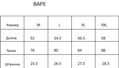 bape-sizes