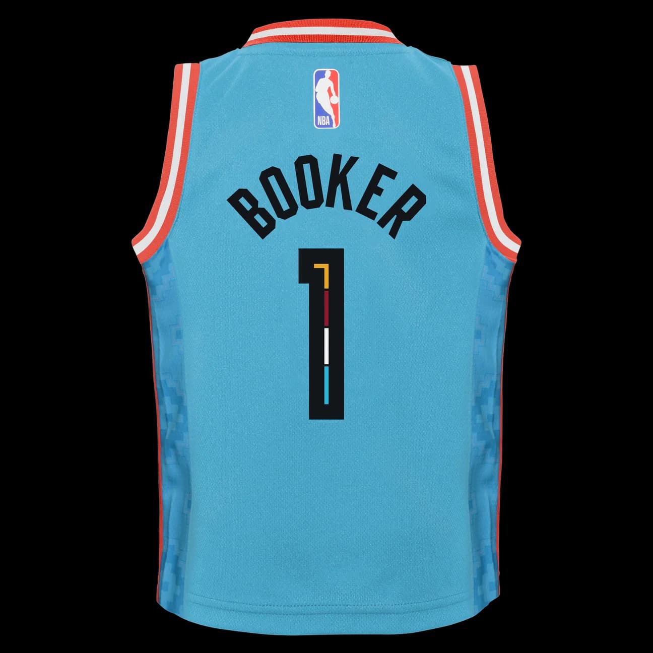 2022-23-Phoenix-Suns-Devin-Booker-1-Boys-Swingman-City-Edition-Teal-Jersey-3