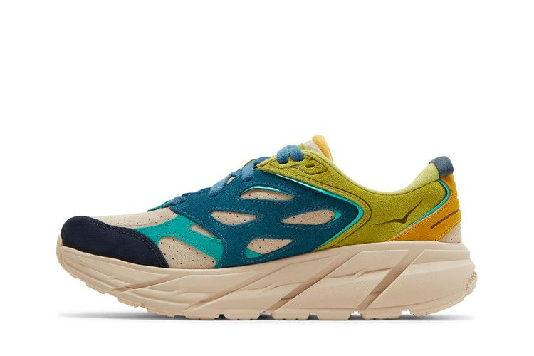 Кроссовки HOKA Clifton L Suede 'Multi-Color'