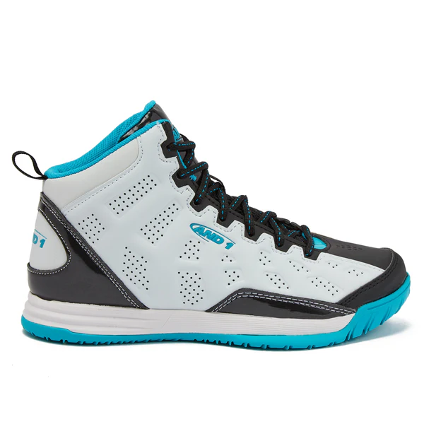 Кроссовки AND1 Kid's Show Out White/Black/Aqua Blue
