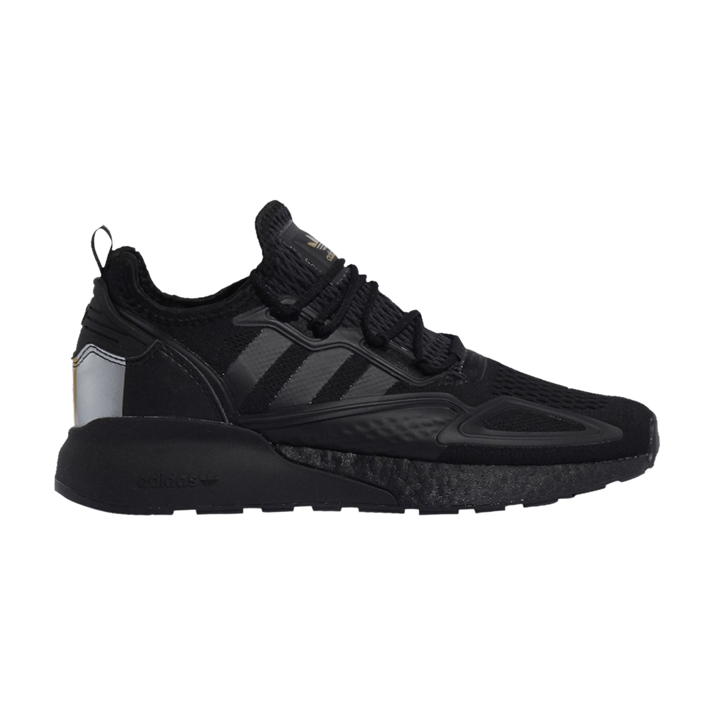 Кроссовки Adidas ZX 2K Boost 'Black Gold Metallic'