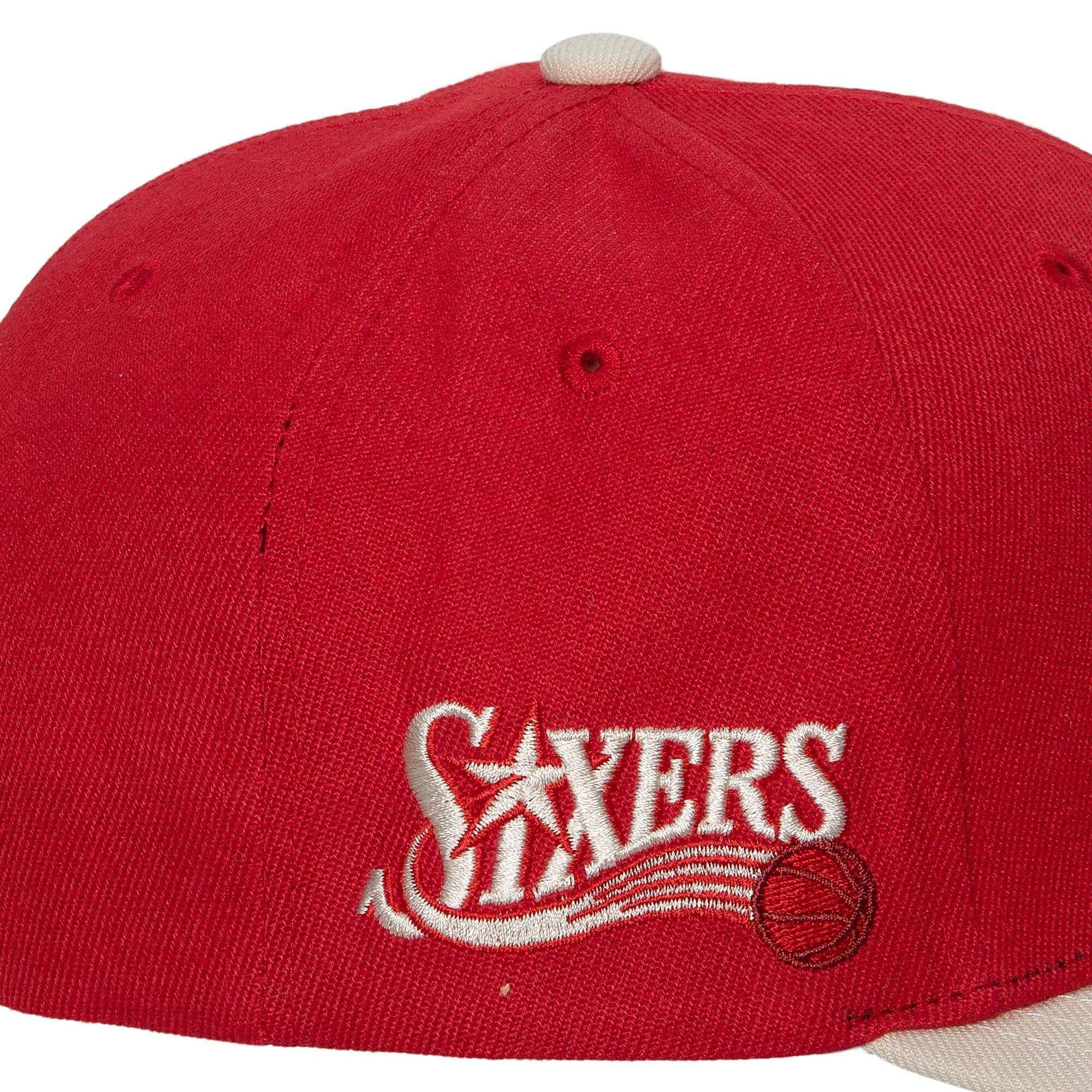 Бейсболка Mitchell & Ness Off Team Snapback HWC Philadelphia 76ers