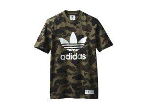 Futbolka-Bape-x-adidas-adicolor-Tee-Olive-Cargo-300x225