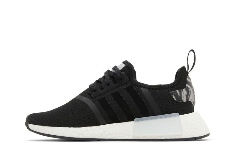 Кроссовки Adidas Wmns NMD_R1 'Black White Marble'