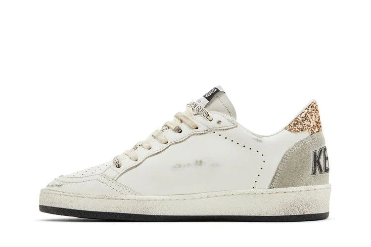 Кроссовки Golden Goose Wmns Ballstar 'White Black Gold Ice'