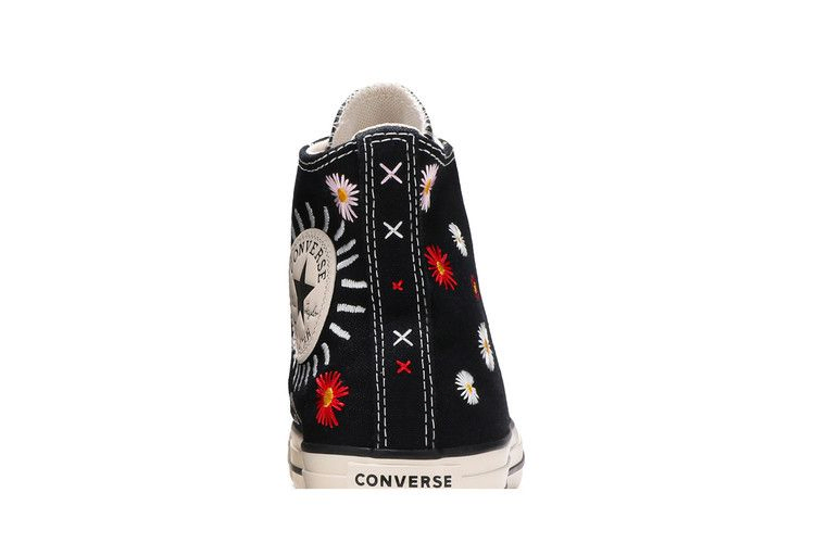 Кроссовки Converse Wmns Chuck Taylor All Star High 'Daisy Embroidery - Black'