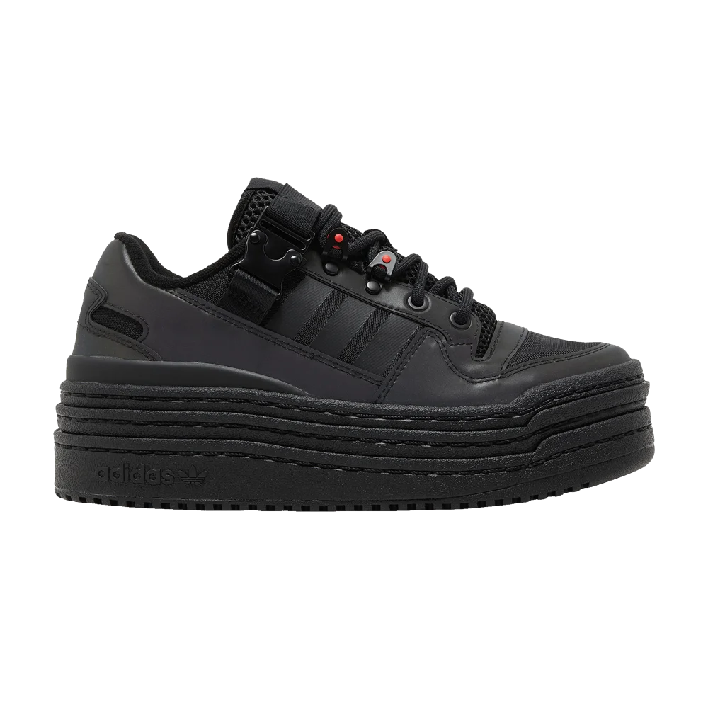 Кроссовки Adidas Wmns Triple Platforum Low 'Black Iridescent'