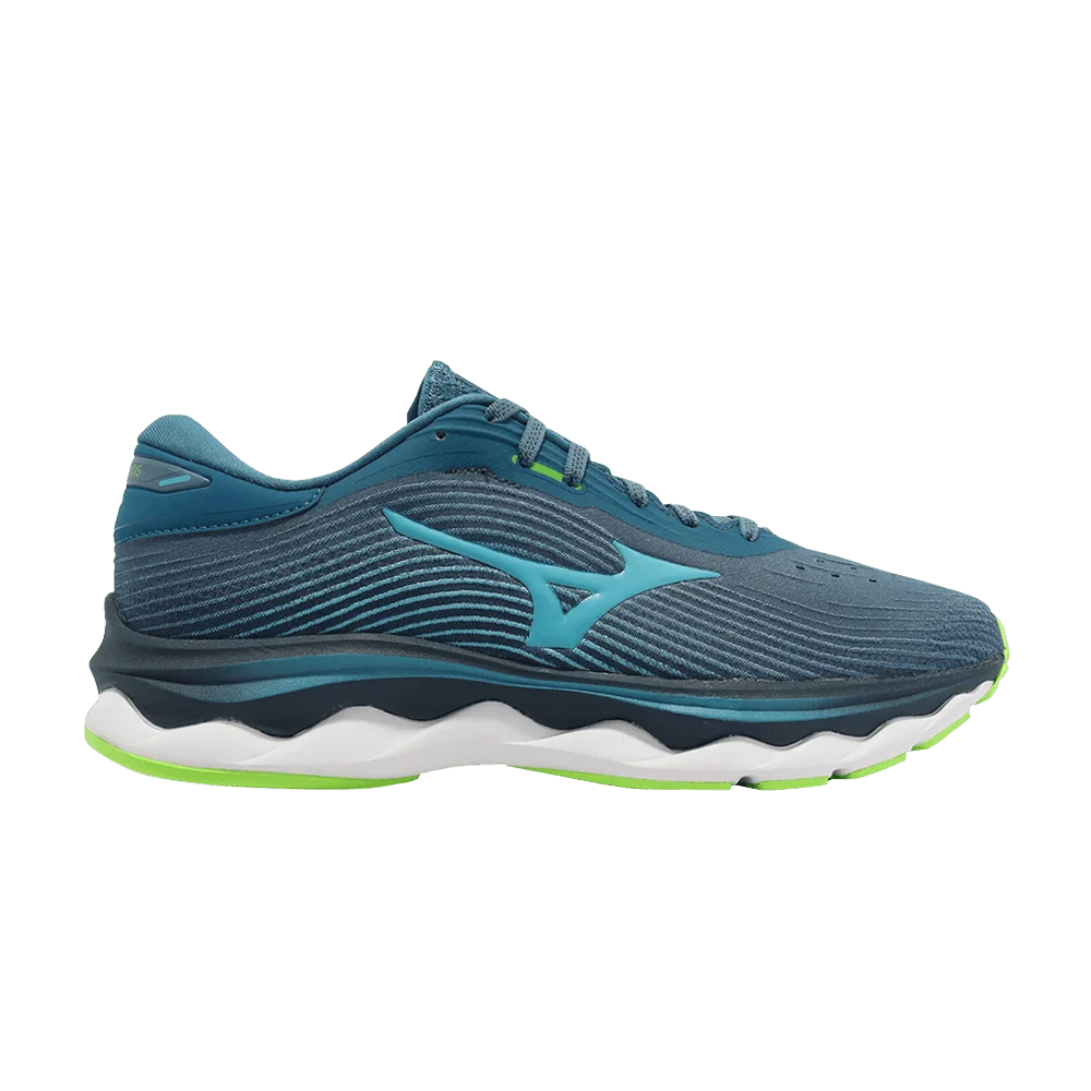 Krossovki-Mizuno-Wave-Sky-5-Peacock-Gecko-Green