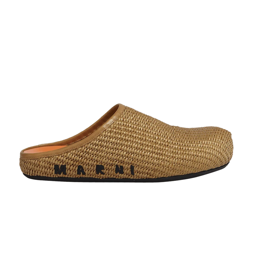 Кроссовки Marni Wmns Sabot 'Braided Raffia - Beige'