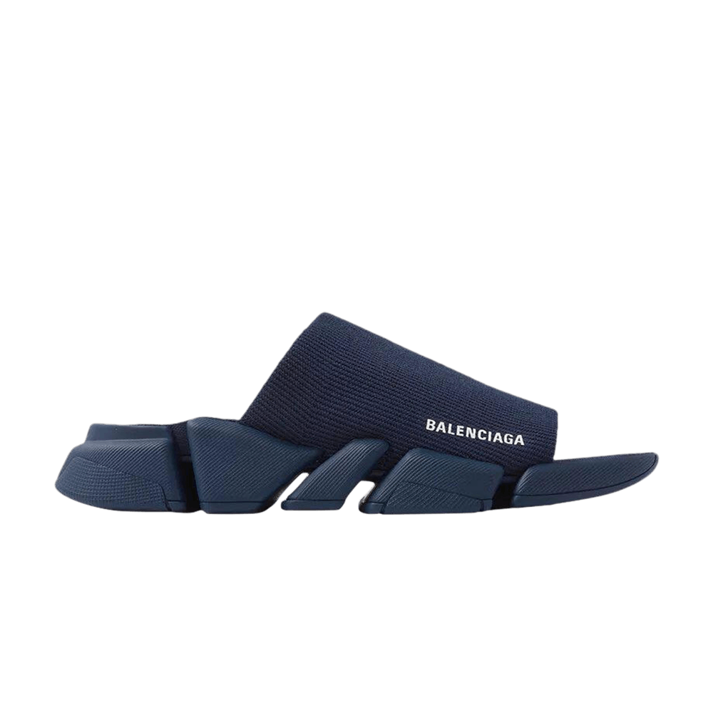 Сандалии Balenciaga Speed 2.0 Slide Sandal 'Navy'
