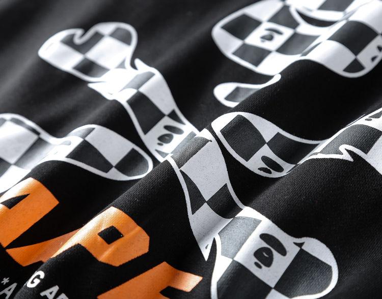 Худи AAPE Chessboard Black Camo