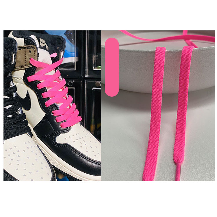Шнурки Gorilla Guard Air Jordan 1 High OG Neon Pink Laces