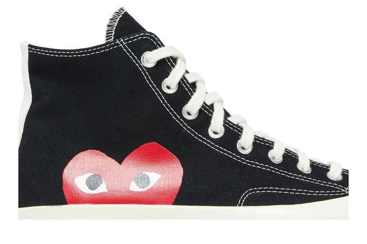 Кроссовки Comme des Garçons Play x Converse Chuck 70 High 'Black'