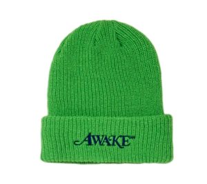Awake-Loose-Gauge-Classic-Logo-Beanie-Green-300x267