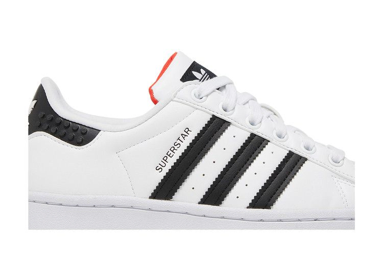 Кроссовки LEGO x adidas Superstar J 'White Pantone'