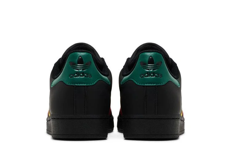 Кроссовки adidas Superstar 'Rasta - Black'