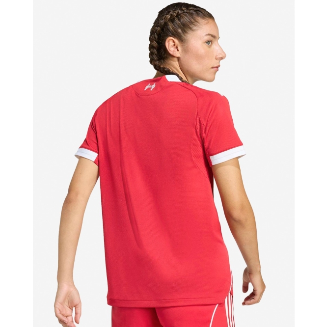 Женское футбольное джерси Liverpool FC adidas Womens 25/26 Authentic Home Jersey