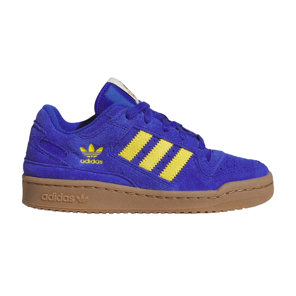 Кроссовки adidas Forum Low CL J 'Semi Lucid Blue Yellow Gum'