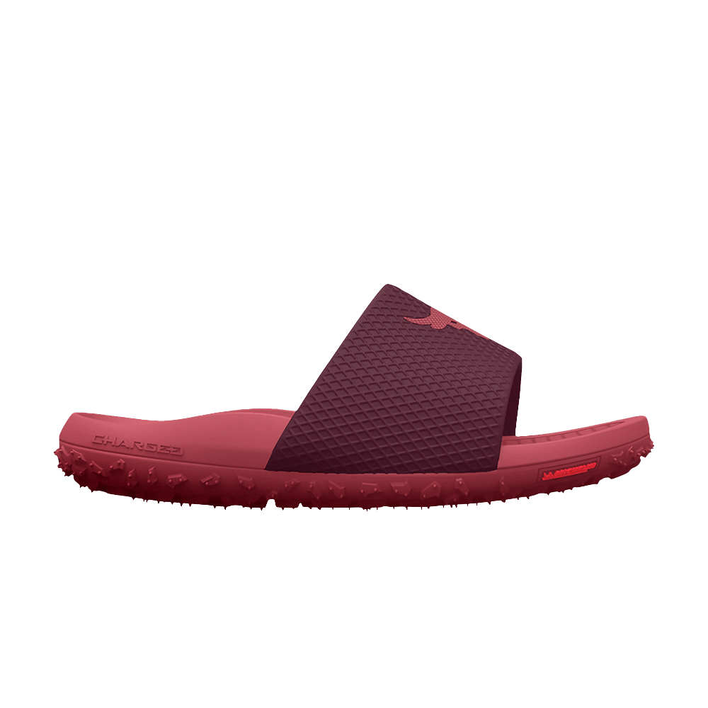 Кроссовки Under Armour Project Rock Slide 'Dark Maroon'