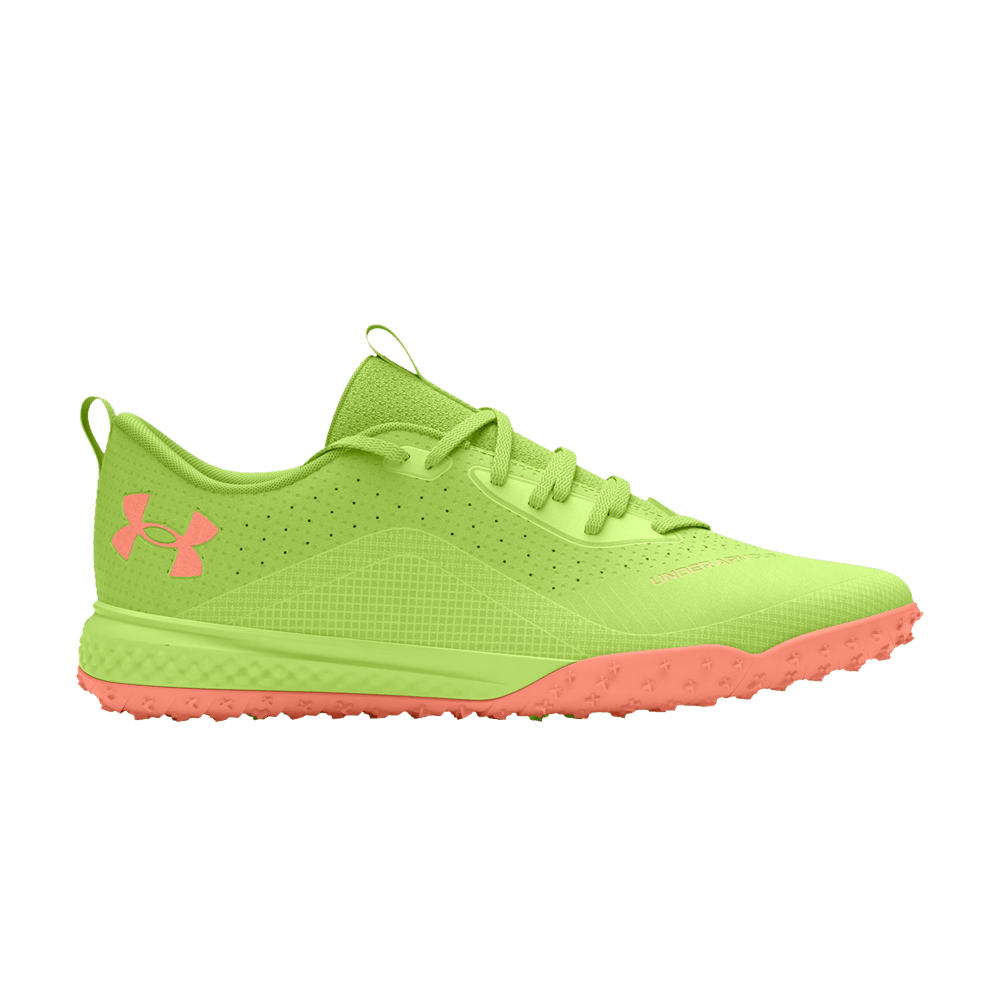 Кроссовки Under Armour Shadow 2 TF 'Morph Green Flare Orange'