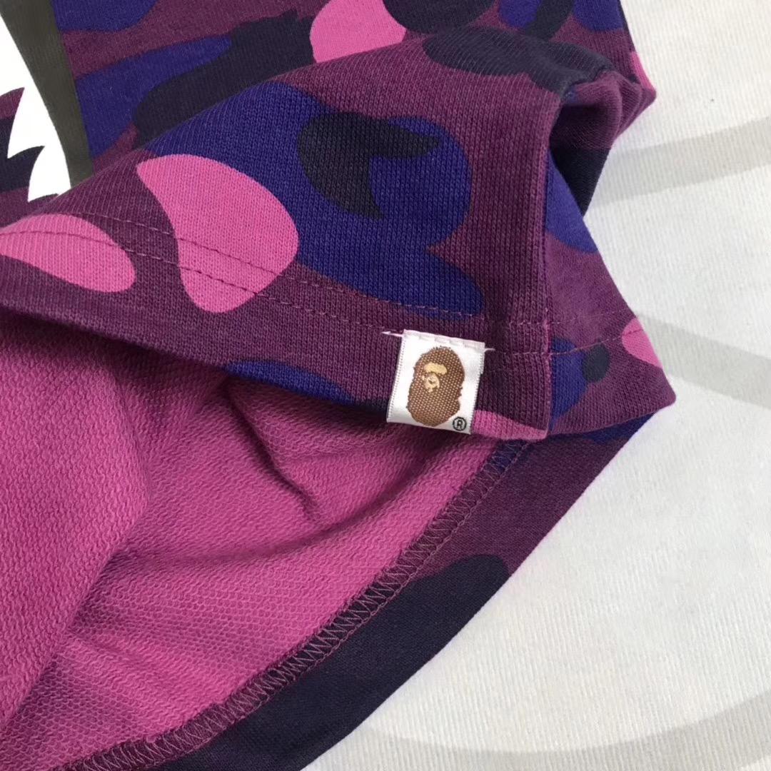 BAPE-Color-Camo-Shark-Sweat-Shorts-Purple-7