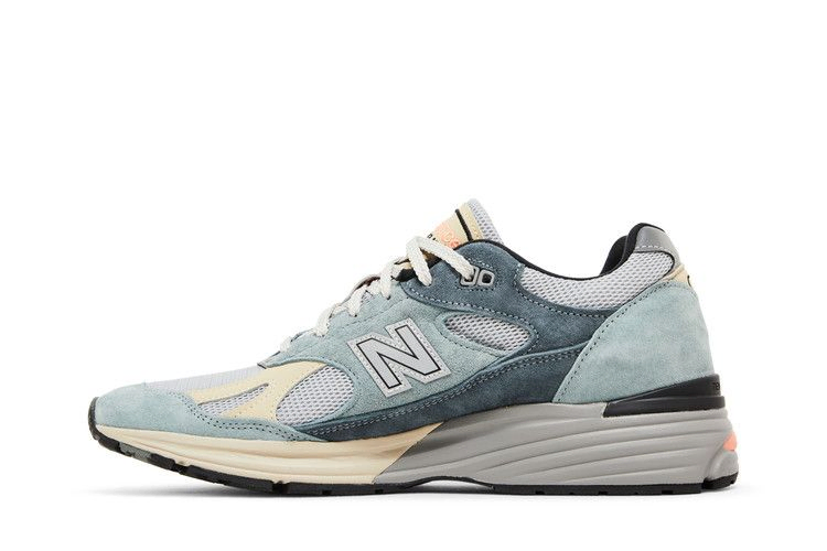 Кроссовки New Balance 991v2 Made In England 'Silver Blue Turbulence'
